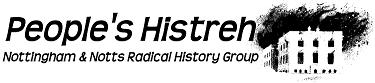 Nottingham Radical History group banner and logo